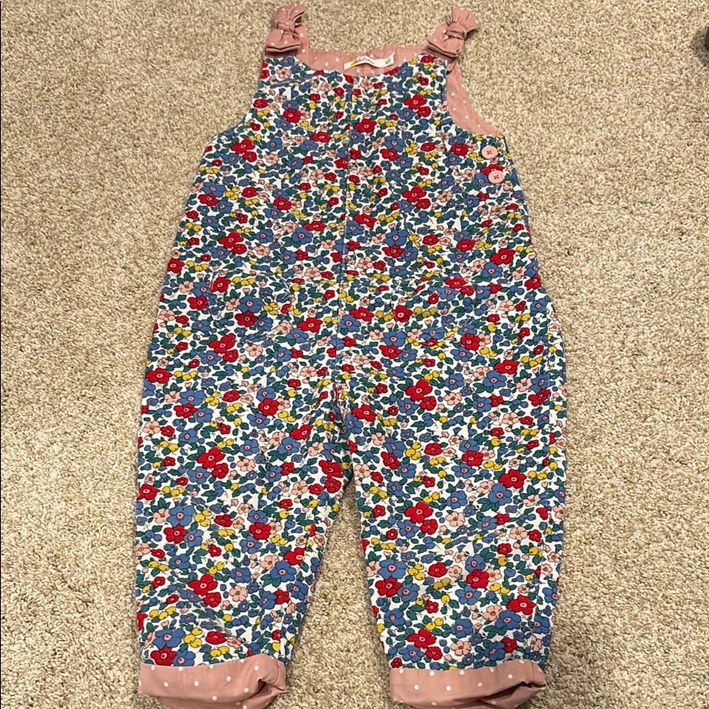 Baby Boden Pink Lace Collar Kids Blouse